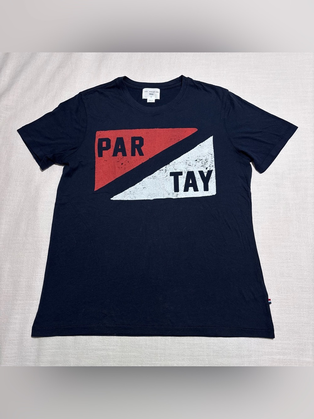 Anthropologie Sol Angeles “PARTAY” Graphic Tee | Small